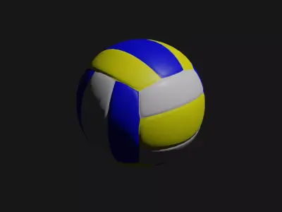 Volleyball ball 3D model