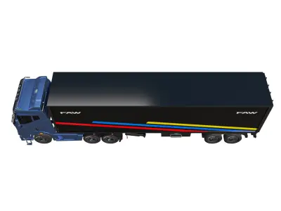 faw j7 3D model