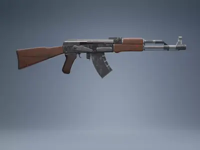 AK-47  3D model purchase