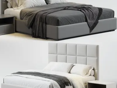 Bardo Bed 3D model