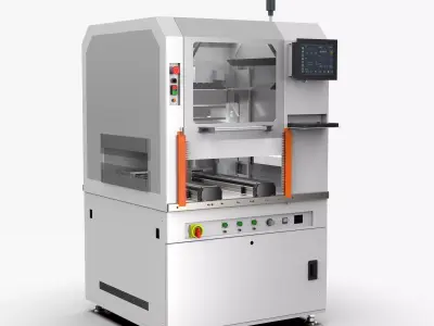 Automatic Screw Machine 3D model