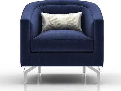 ANNETTE CABRIOLE Armchair 3D model