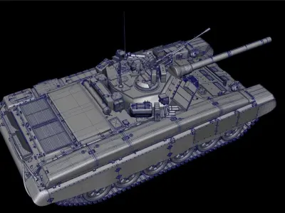 Army Tank 3D model by Aawaargi