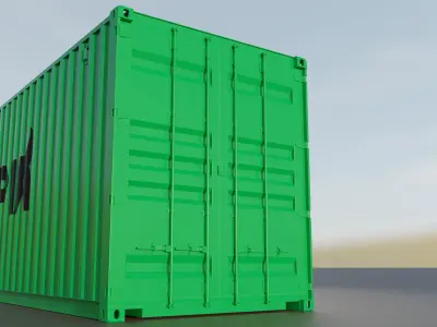 Tyler Chromakopia Shipping Container 3D model