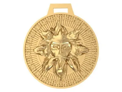 Amulet Dazhdbog 3D model