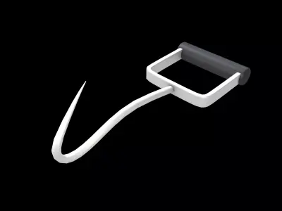 Hay Hook v1 002 Low-poly 3D model