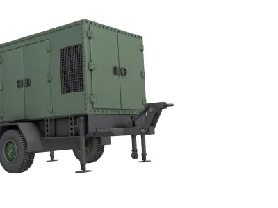 Military Generator 3D model by flower-3dart