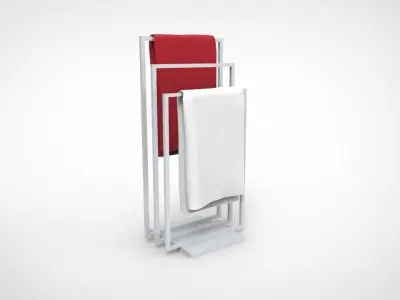 Towel Rack 5 3D model