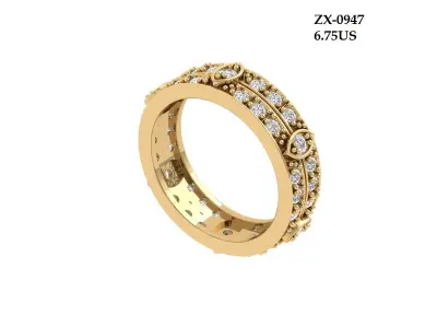 Wedding band  3D print model purchase