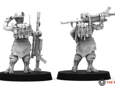 Ironblood - Ranger Hero 3D print model