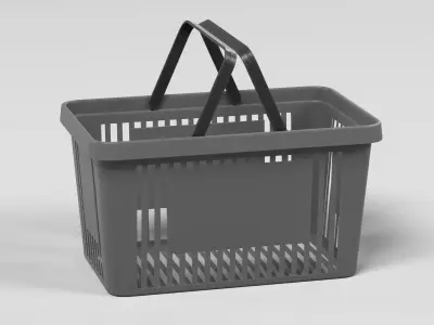 -Shopping Basket V2- 3D model