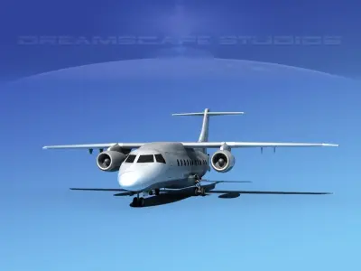 Dornier 328Jet Unmarked 1 3D model