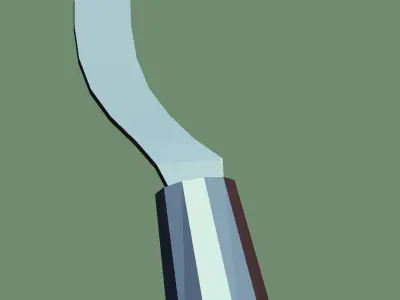 Hand tools Low-poly 3D model purchase