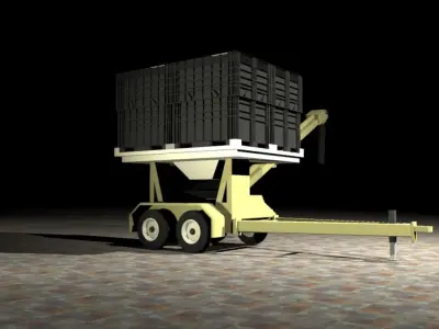 Seed Pro Box  Low-poly 3D model
