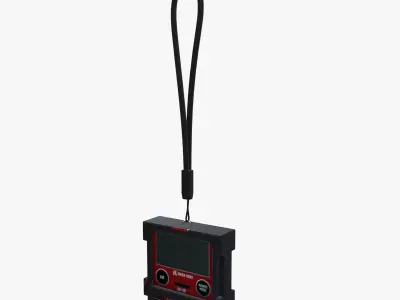 Gas detector 3D model