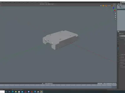 MGN12H Linear Guide Rail Free 3D model