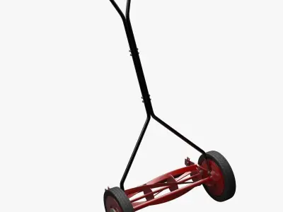 Reel Mower 3D model