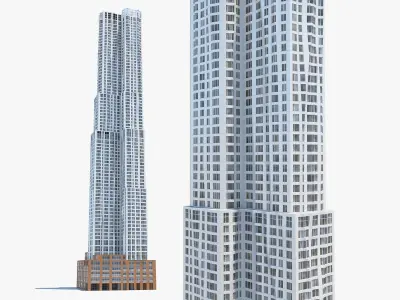 New York by Gehry 3D model