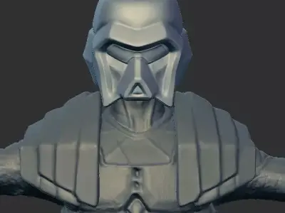 Vader Twin Male Scan for Toys 3D print model