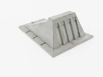 Star Wars Yavin 4 Hangar light - 1-18 scale  Kenner Hasbro 3D print model