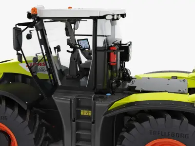 Claas Xerion 5000 Farm Tractor 3D model