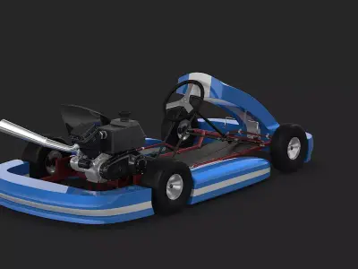 Racing Kart 3D model