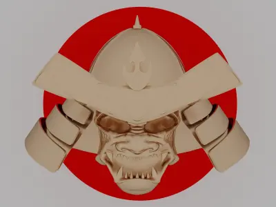 SAMURAI helmet 3D model