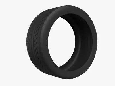 Wheel Tire Free 3D model by acves