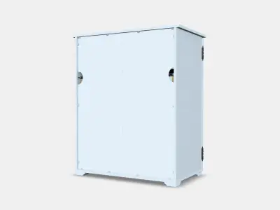 GREAKER Cabinet with drawers Low-poly 3D model