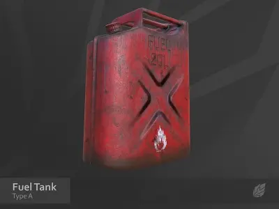Steel Container Asset Package 