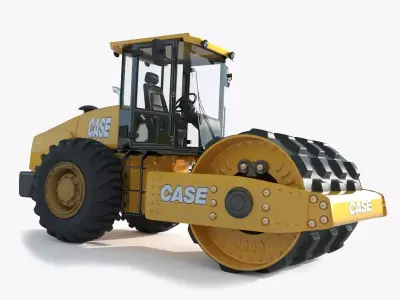 Case roller machine 3D model