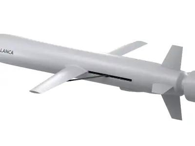 Polish Lanca cruise missile Free 3D model purchase