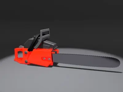 Chainsaw 3D model buy