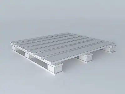 pallet wooden Free 3D model purchase