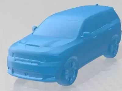 Dodge Durango SRT 2018 Printable Car 3D print model