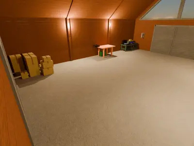 garage Free 3D model