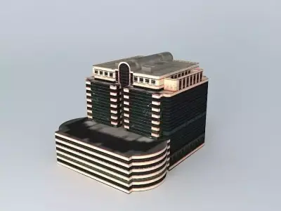 Square 89 3D model