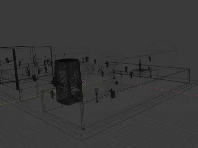 GAME OF THRONES ASSETS OF CASTLE BLACK 3D model