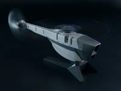 Black Hornet drone  3D model