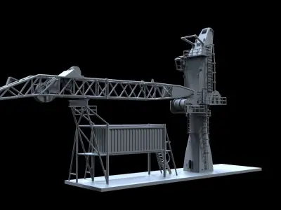Crane B for converting the Seabex One to a  Kreuz Installer 3D print model