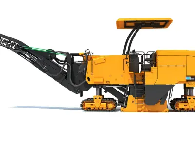 Cold Planer 3D model