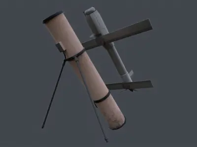 Switchblade 600 Low-poly 3D model