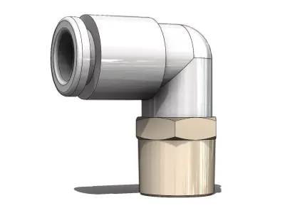 Conexao Rapida SMC KQ2L06 01AS Quick Connection 3D model