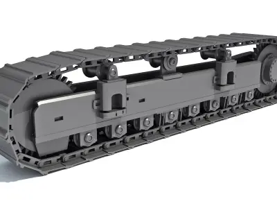Track kit V4 3D model