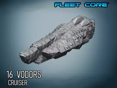 FLEET CORE - 16 VODORS CRUISER 3D print model