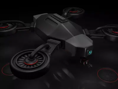 Drone 3D model 23