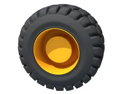 Off Road Tyre 3D model from CGTrader