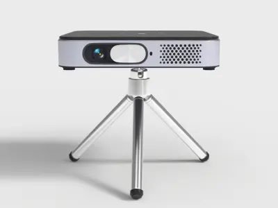 MINI PROJECTOR WITH ANDROID TV Low-poly 3D model