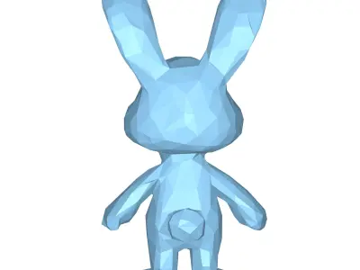 Bunny Low Poly 3D model