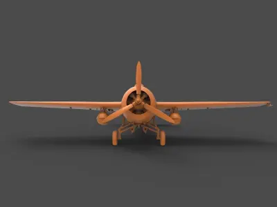 f4f wildcat 3D print model